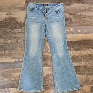 Classic Denim Flare Jeans